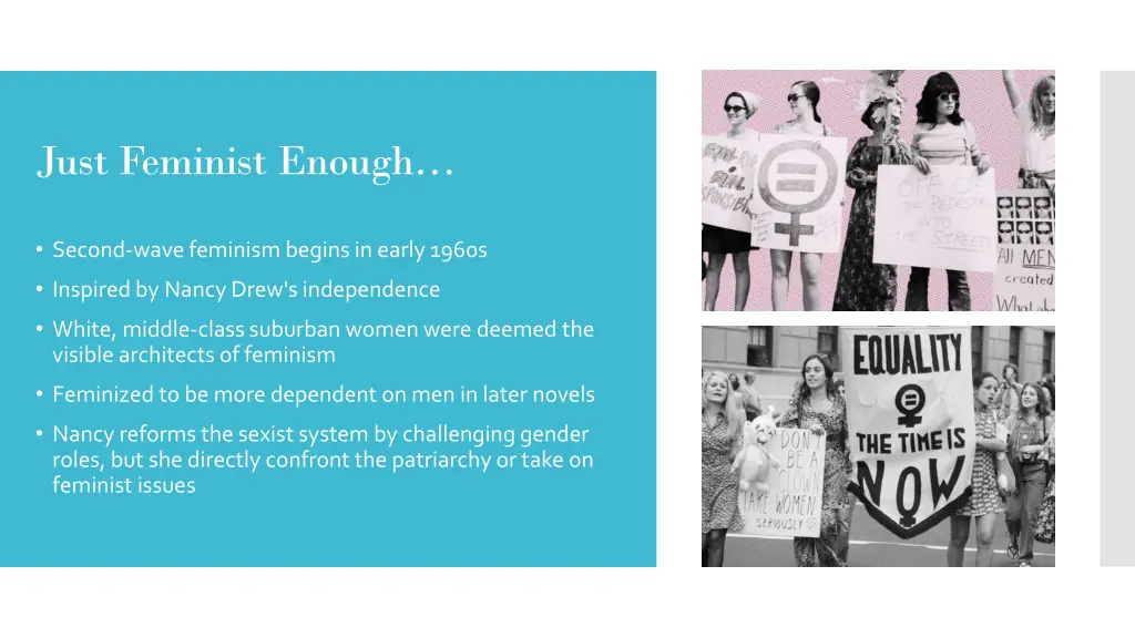just feminist enough