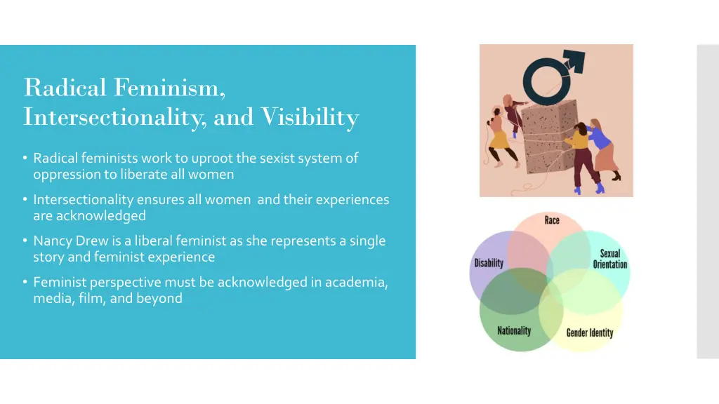 radical feminism intersectionality and visibility