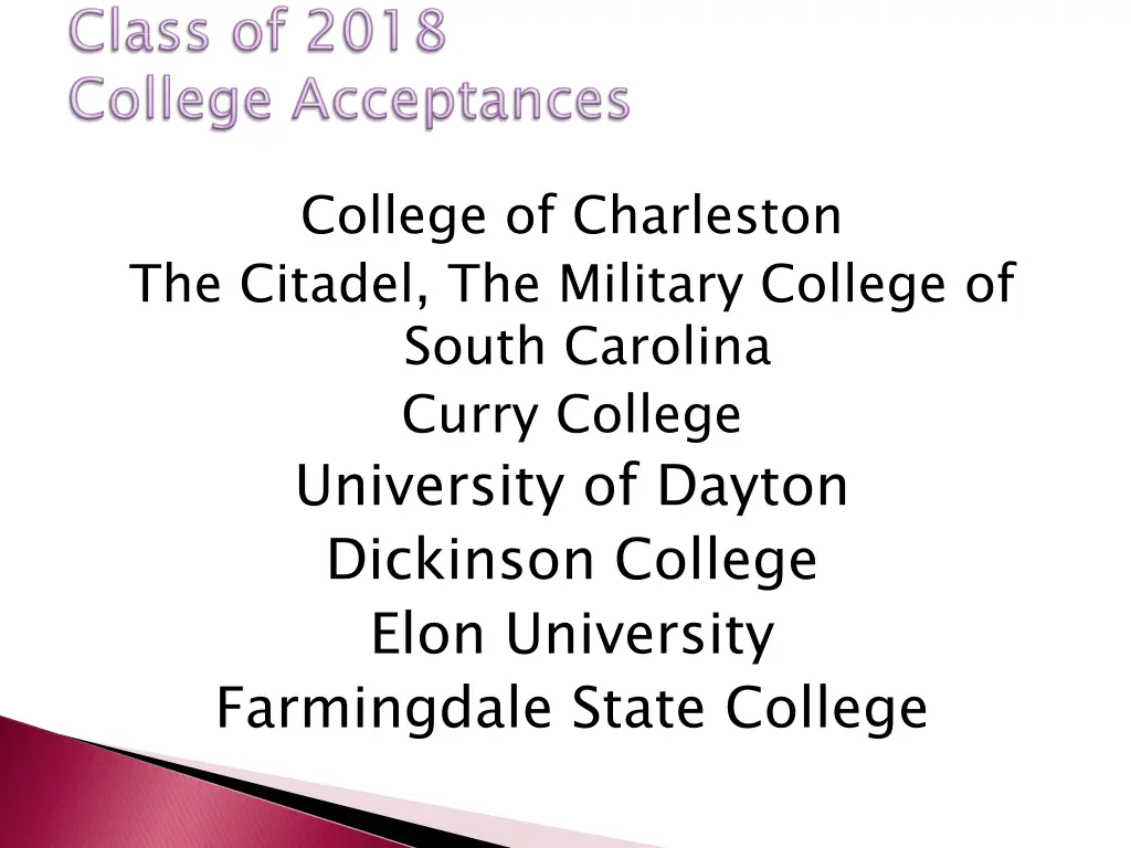 college of charleston the citadel the military
