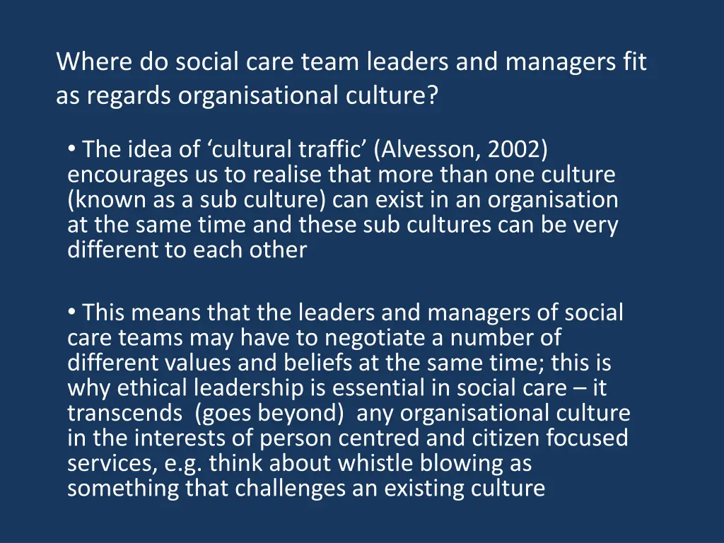 where do social care team leaders and managers 2