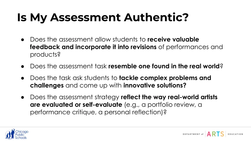 is my assessment authentic