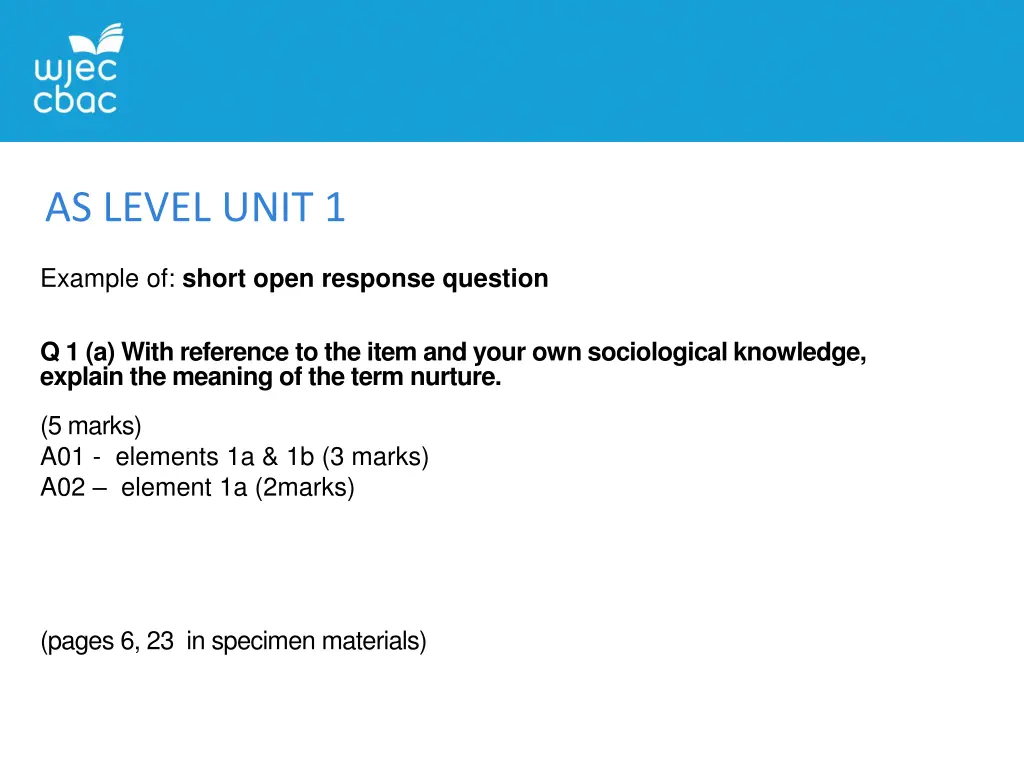 as level unit 1
