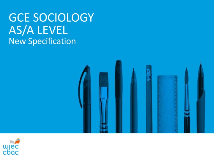 gce sociology as a level new specification