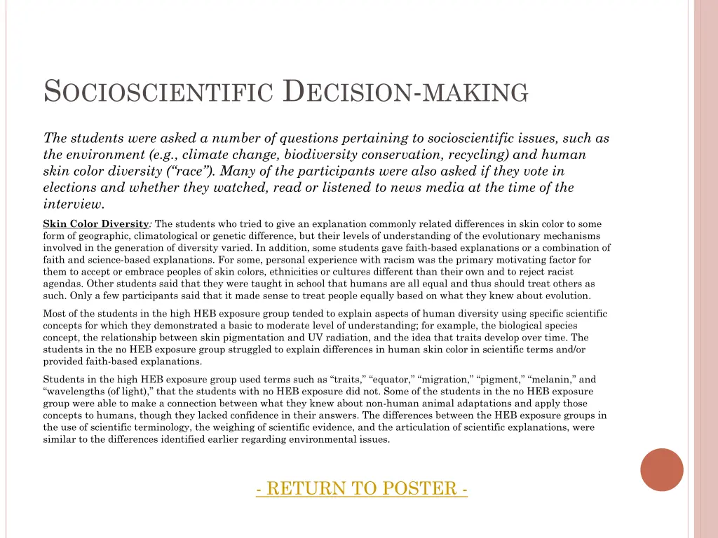 s ocioscientific d ecision making 2