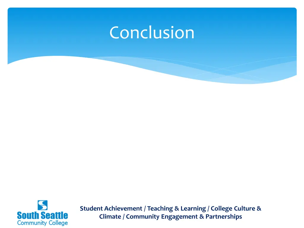 conclusion