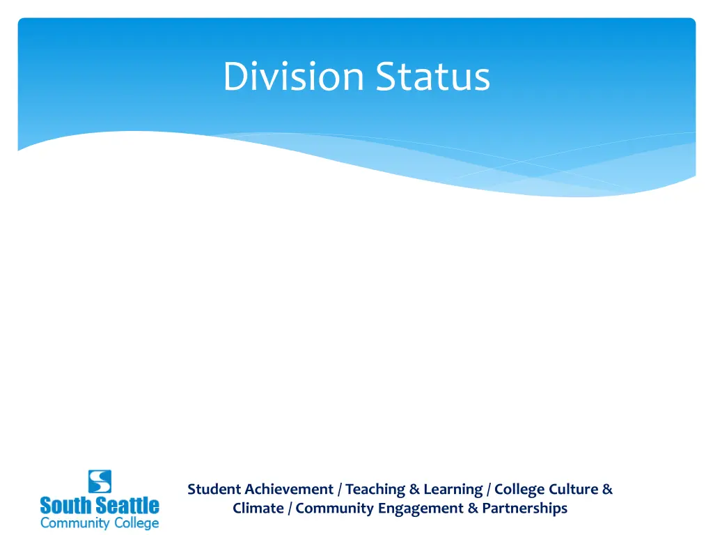 division status