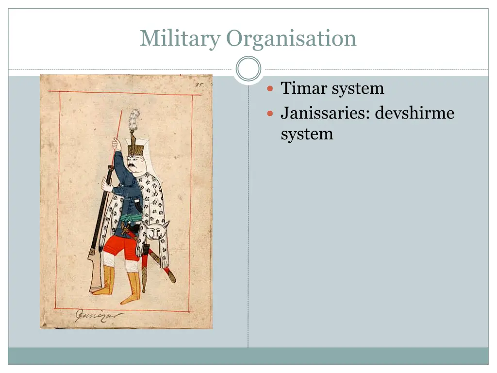 military organisation