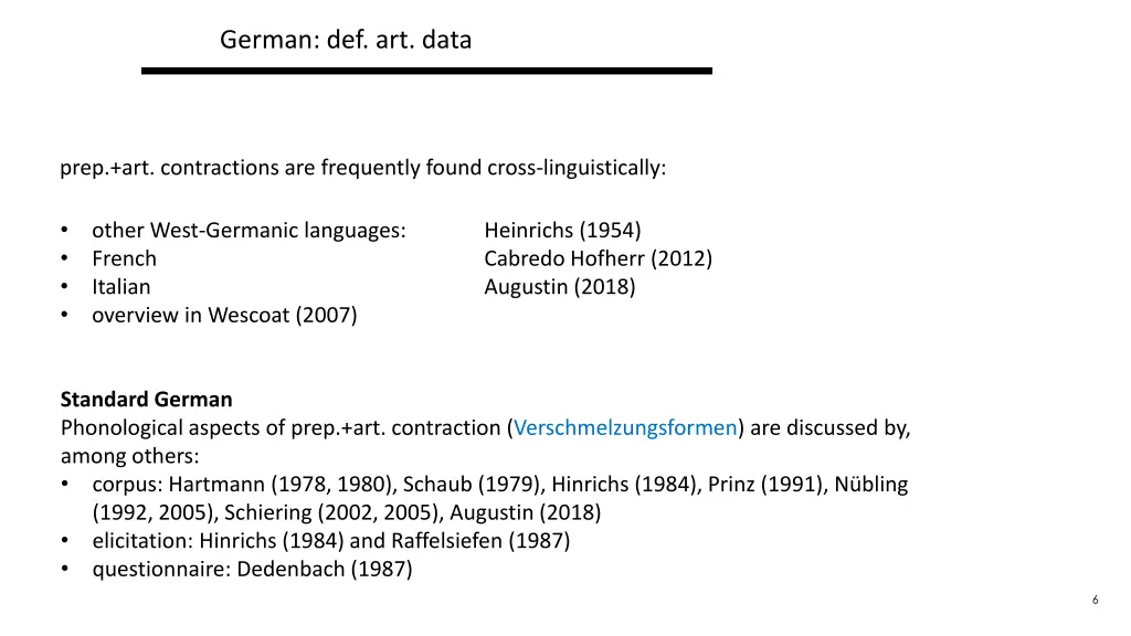 german def art data