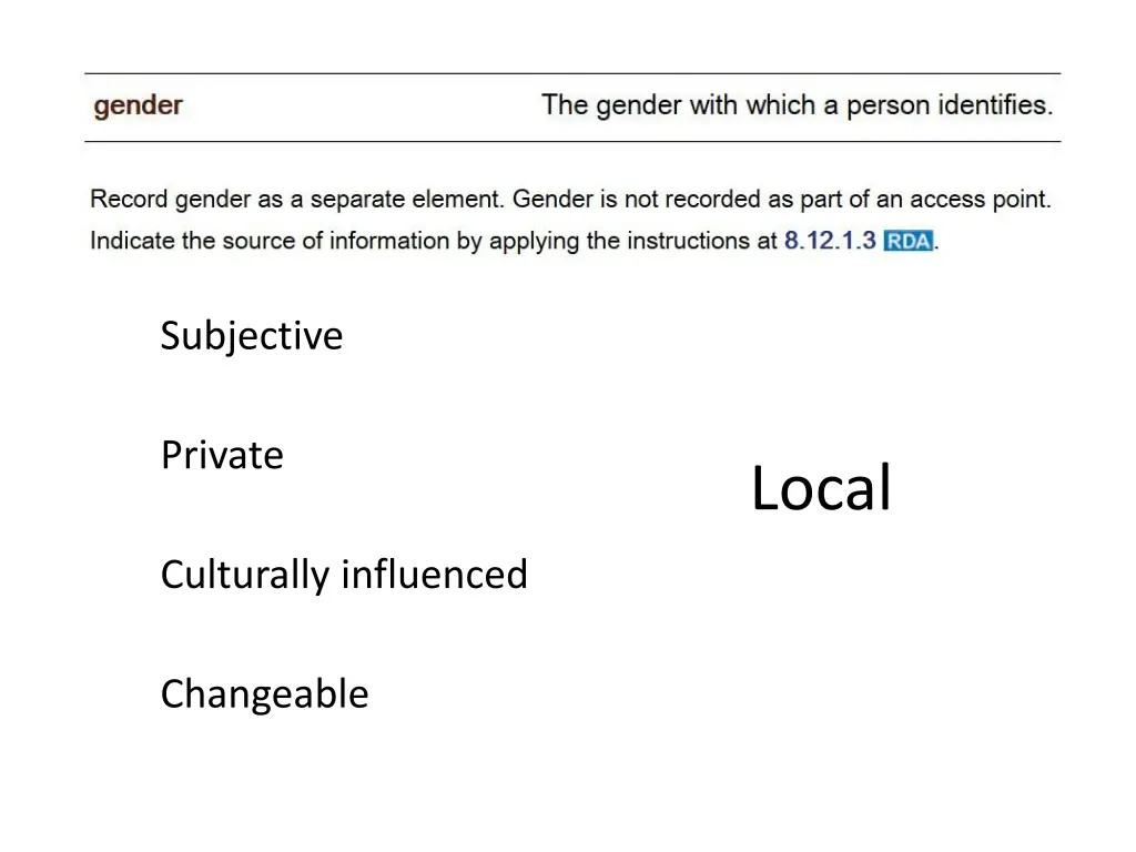 subjective