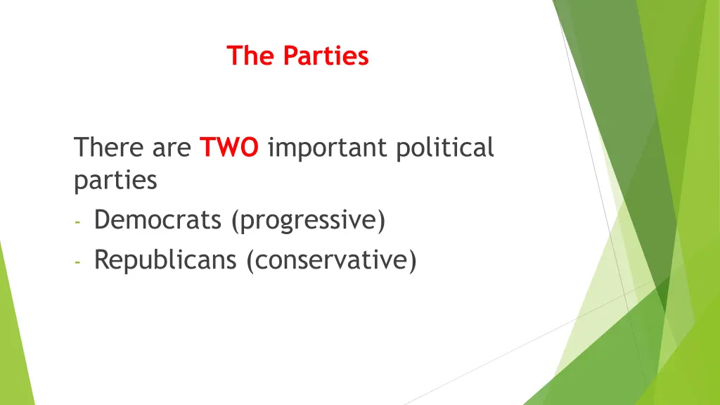 the parties