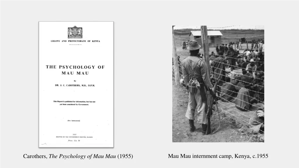 mau mau internment camp kenya c 1955