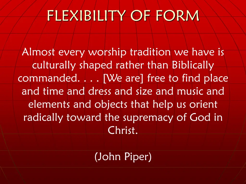 flexibility of form 4