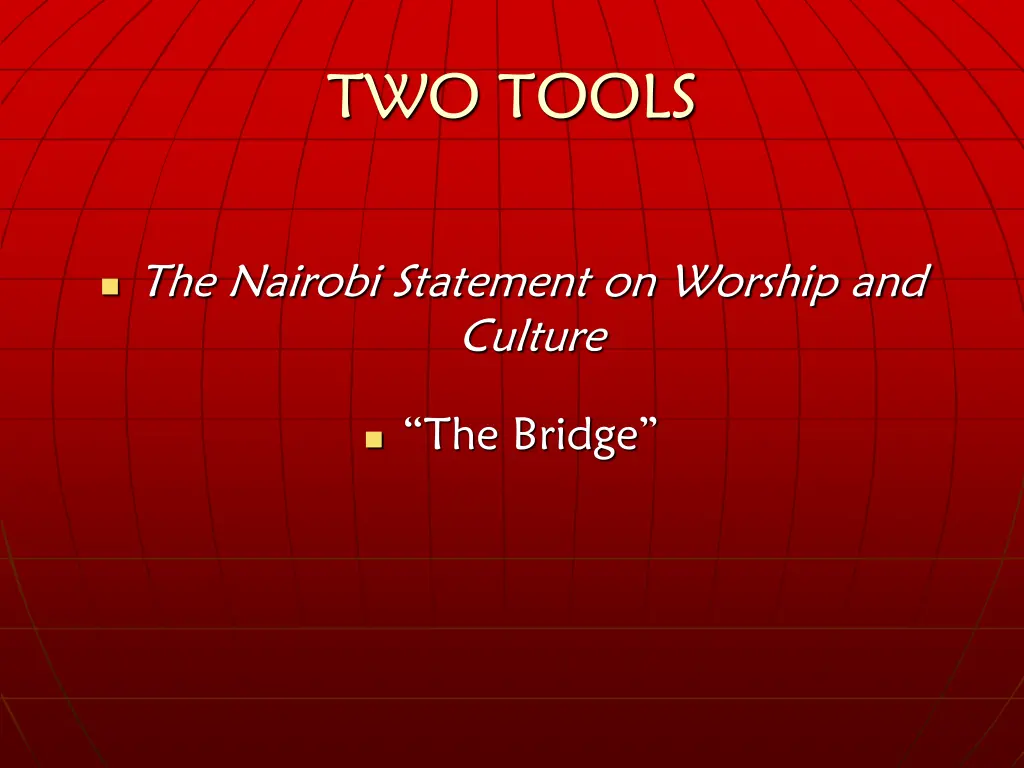 two tools