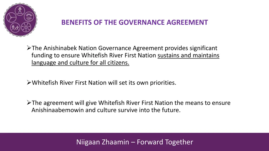 benefits of the governance agreement