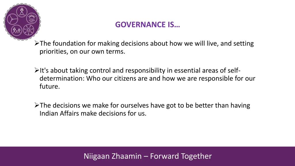 governance is