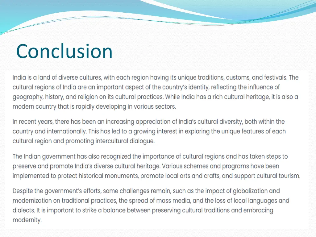 conclusion