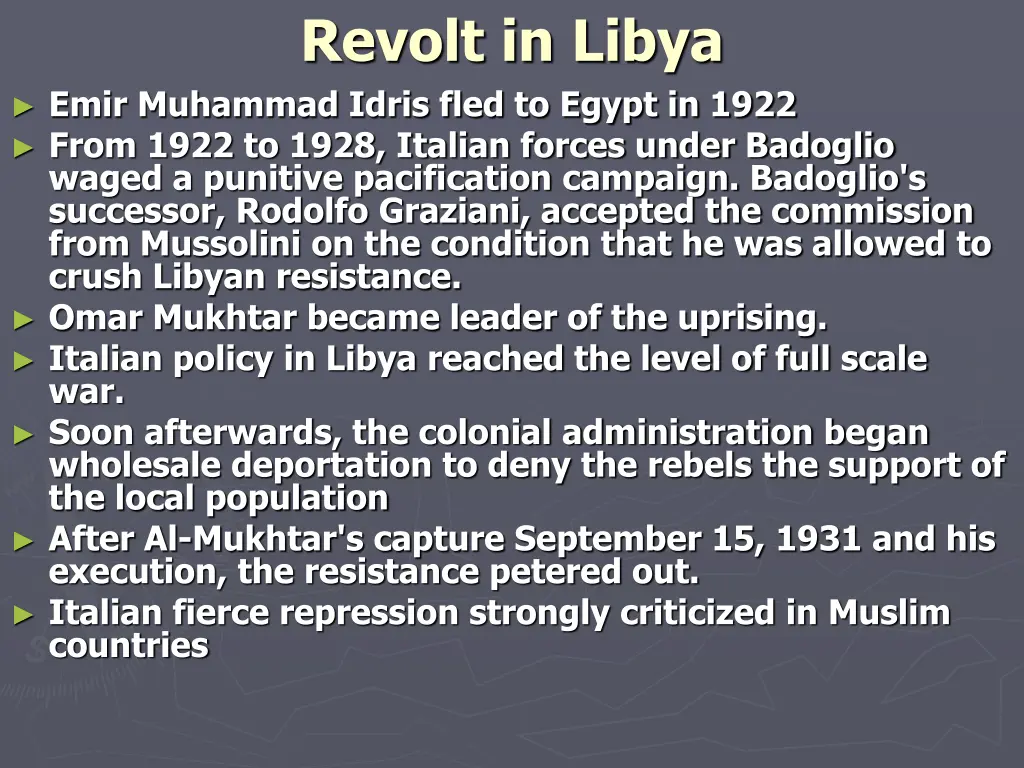 revolt in libya