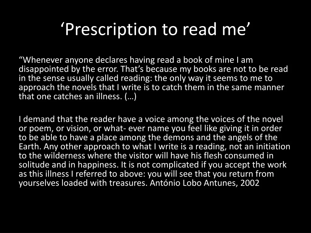 prescription to read me