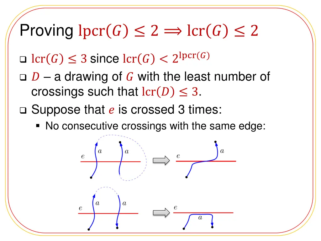 proving lpcr 2 lcr 2
