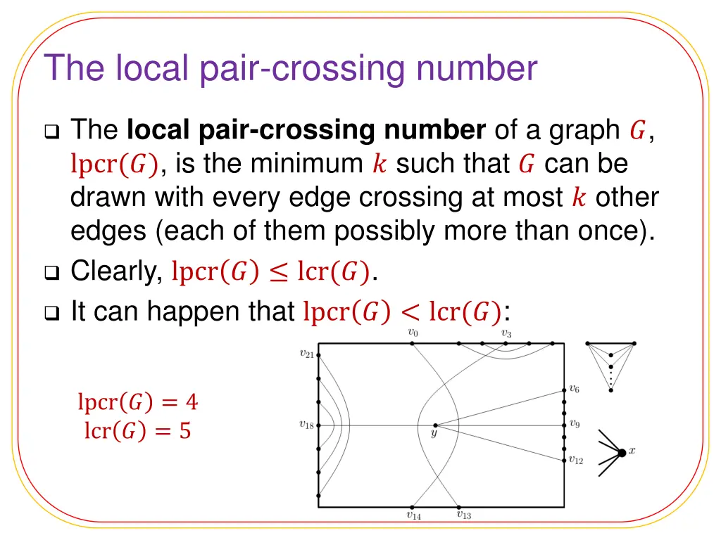 the local pair crossing number