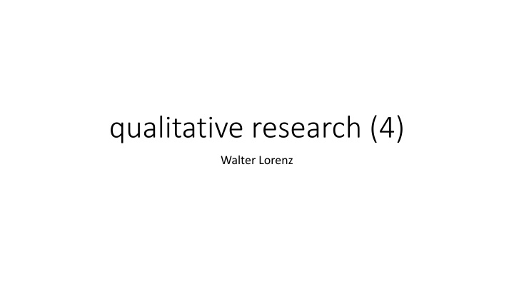 qualitative research 4