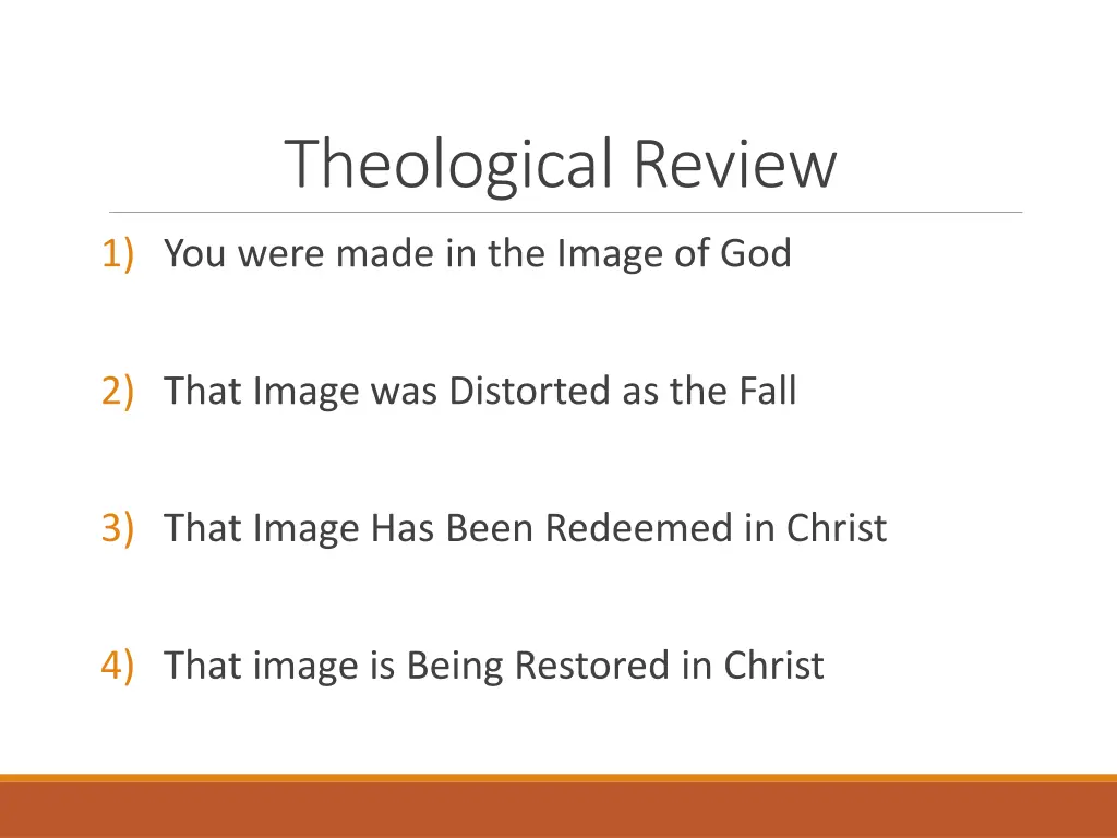 theological review