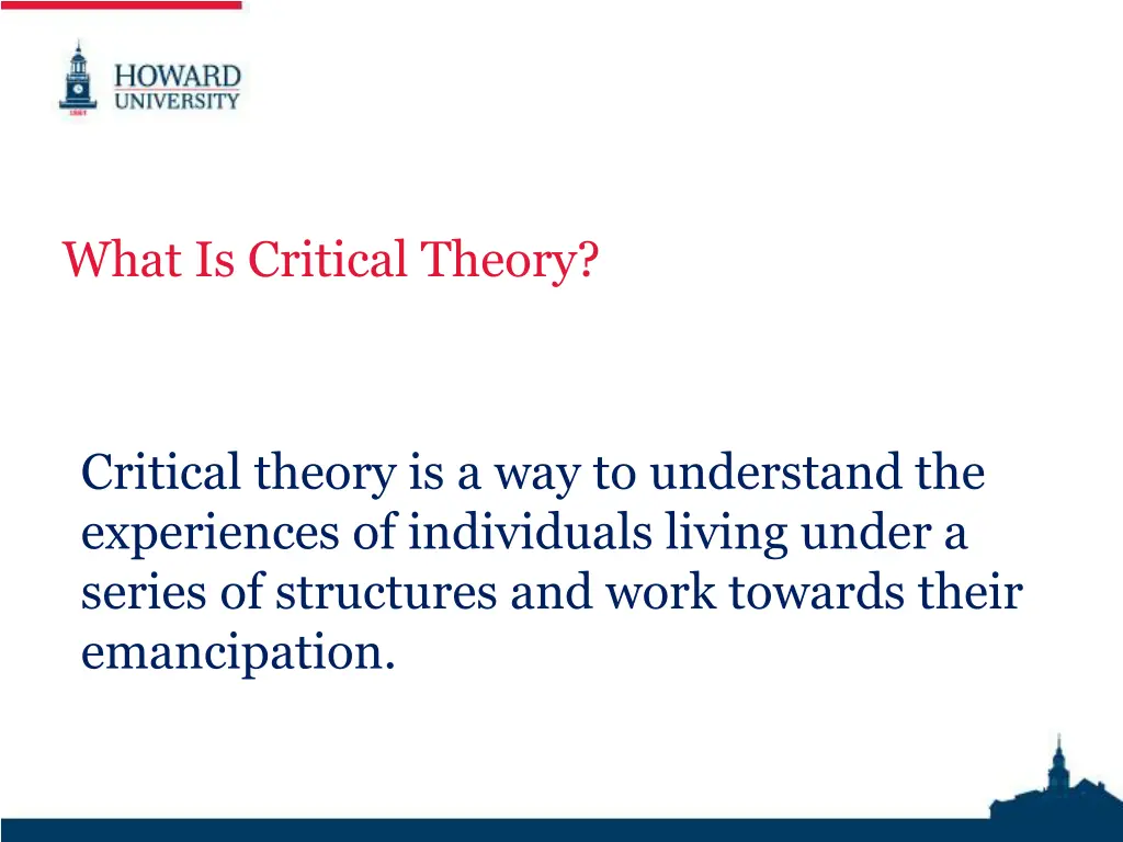 what is critical theory