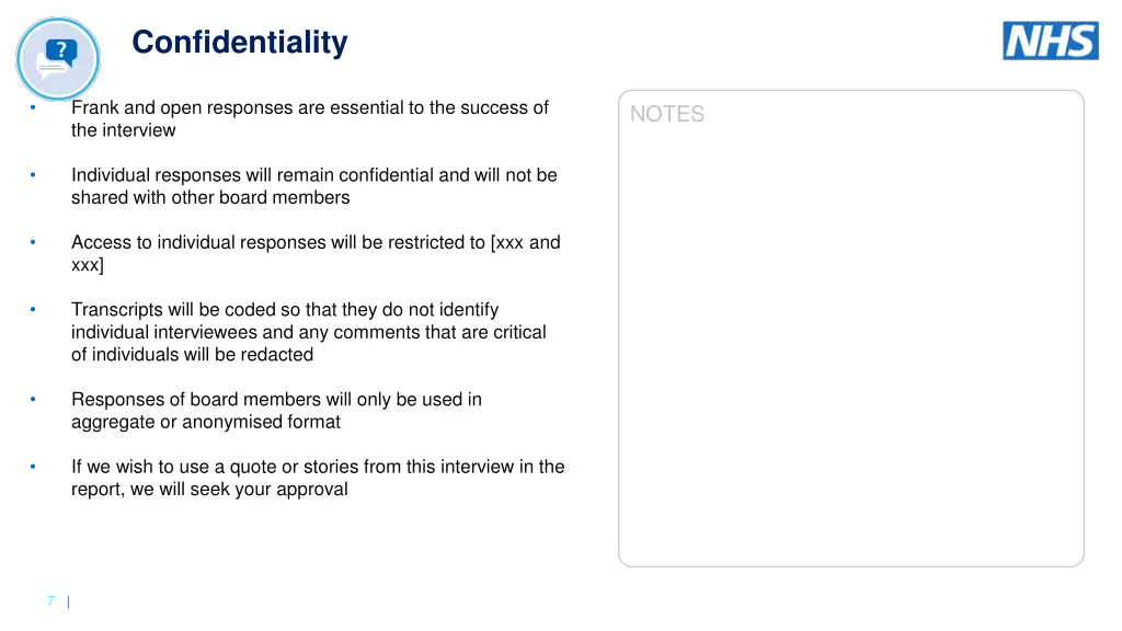confidentiality