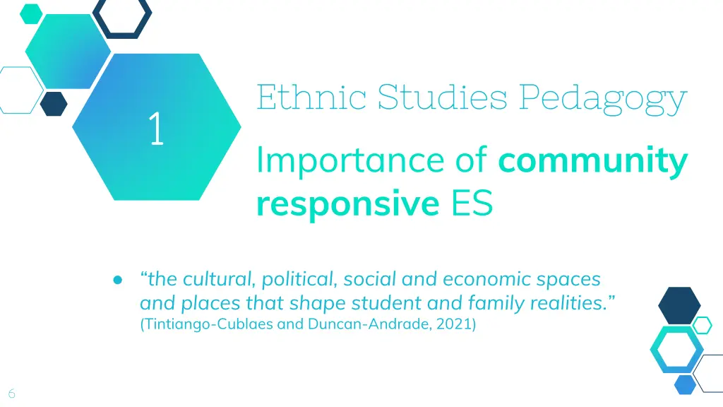 ethnic studies pedagogy