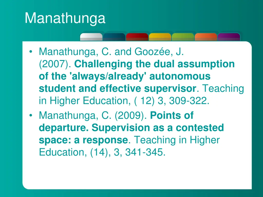 manathunga