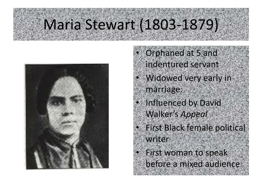 maria stewart 1803 1879