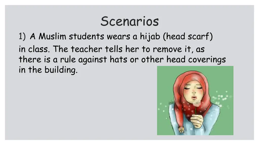 scenarios