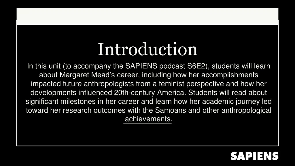 introduction