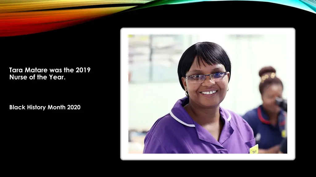 tara matare was the 2019 nurse of the year