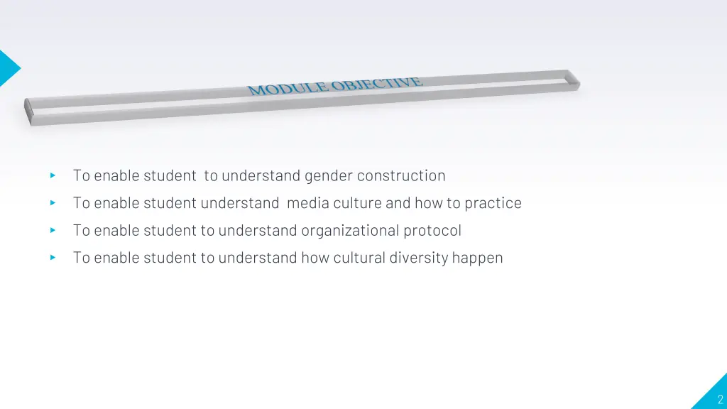 to enable student to understand gender