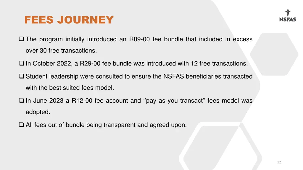 fees journey