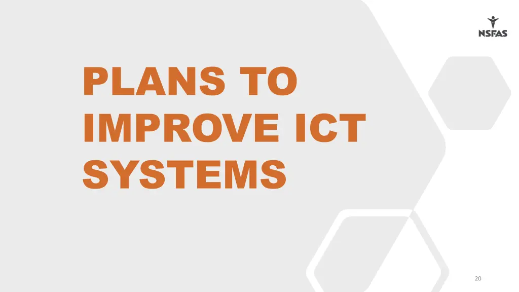 plans to improve ict systems