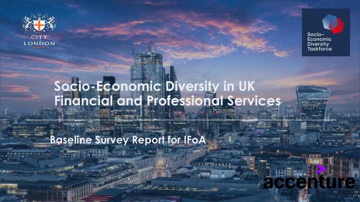 socio economic diversity in uk financial