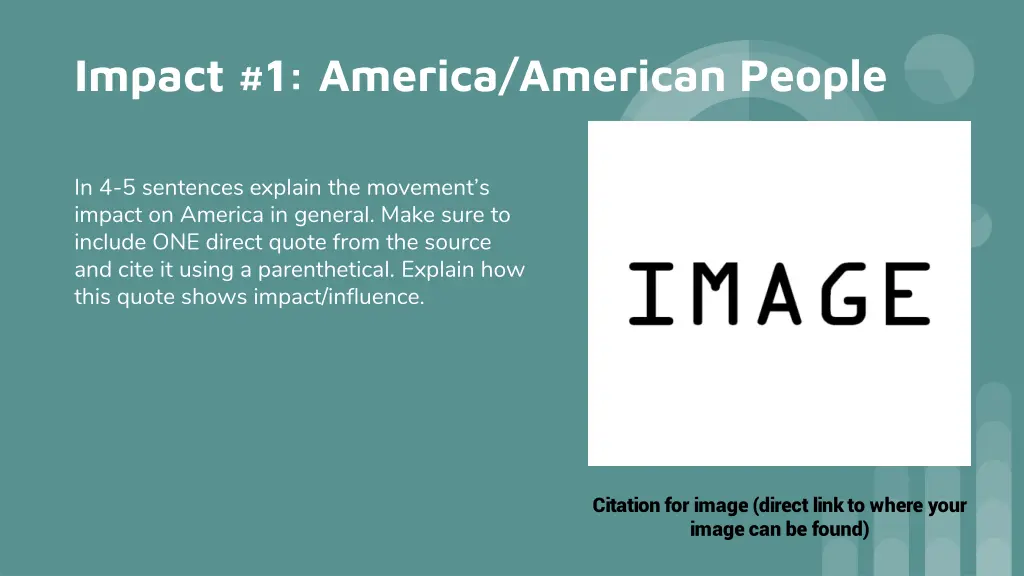 impact 1 america american people