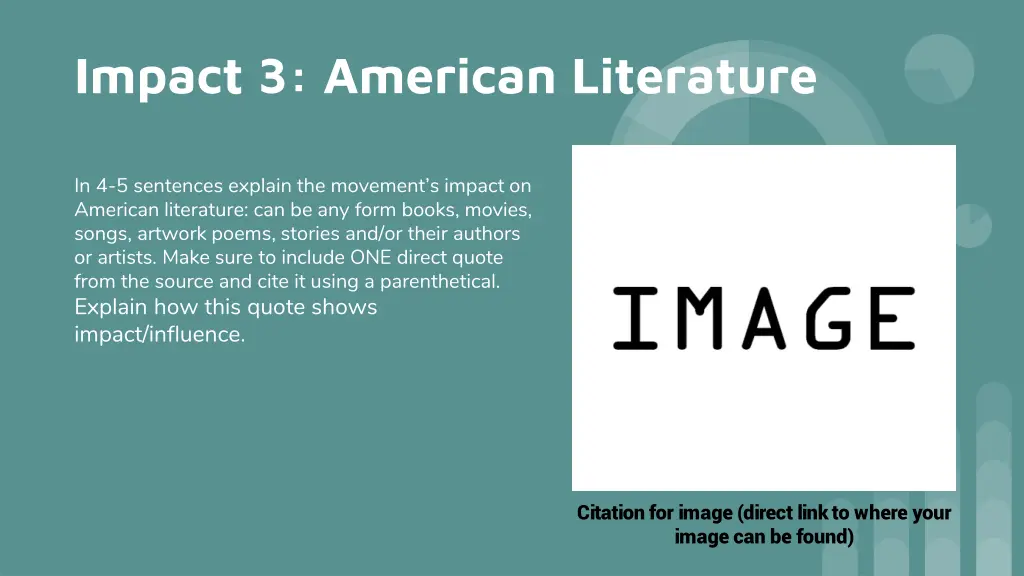 impact 3 american literature