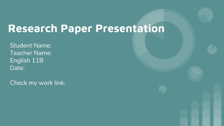 research paper presentation