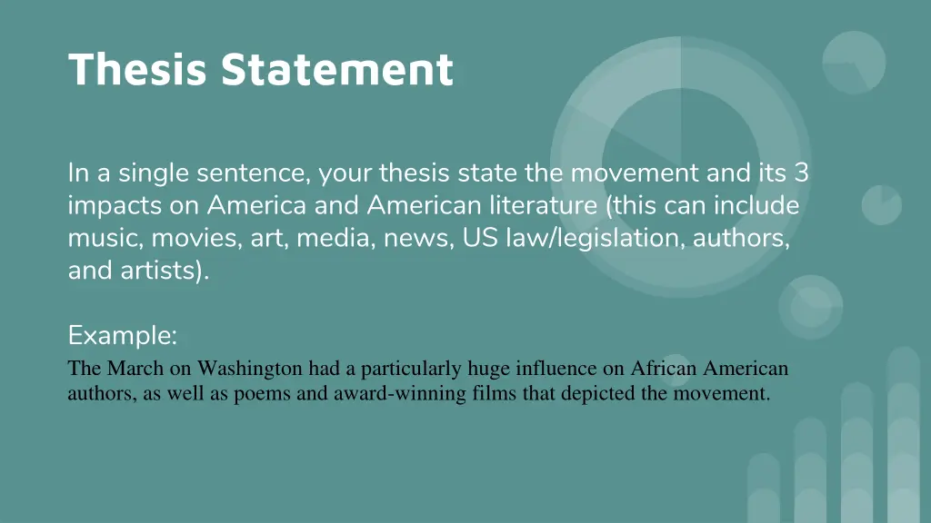 thesis statement