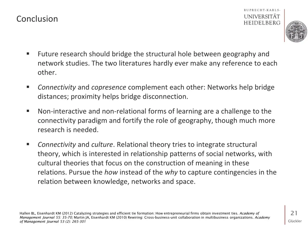 conclusion