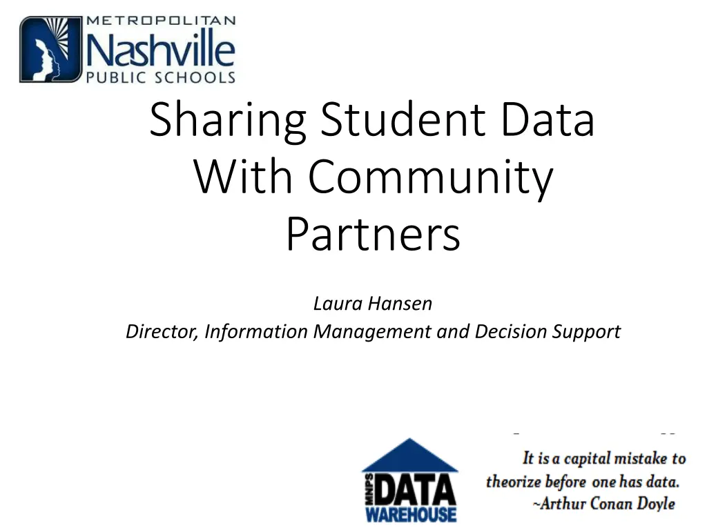 sharing student data with community partners