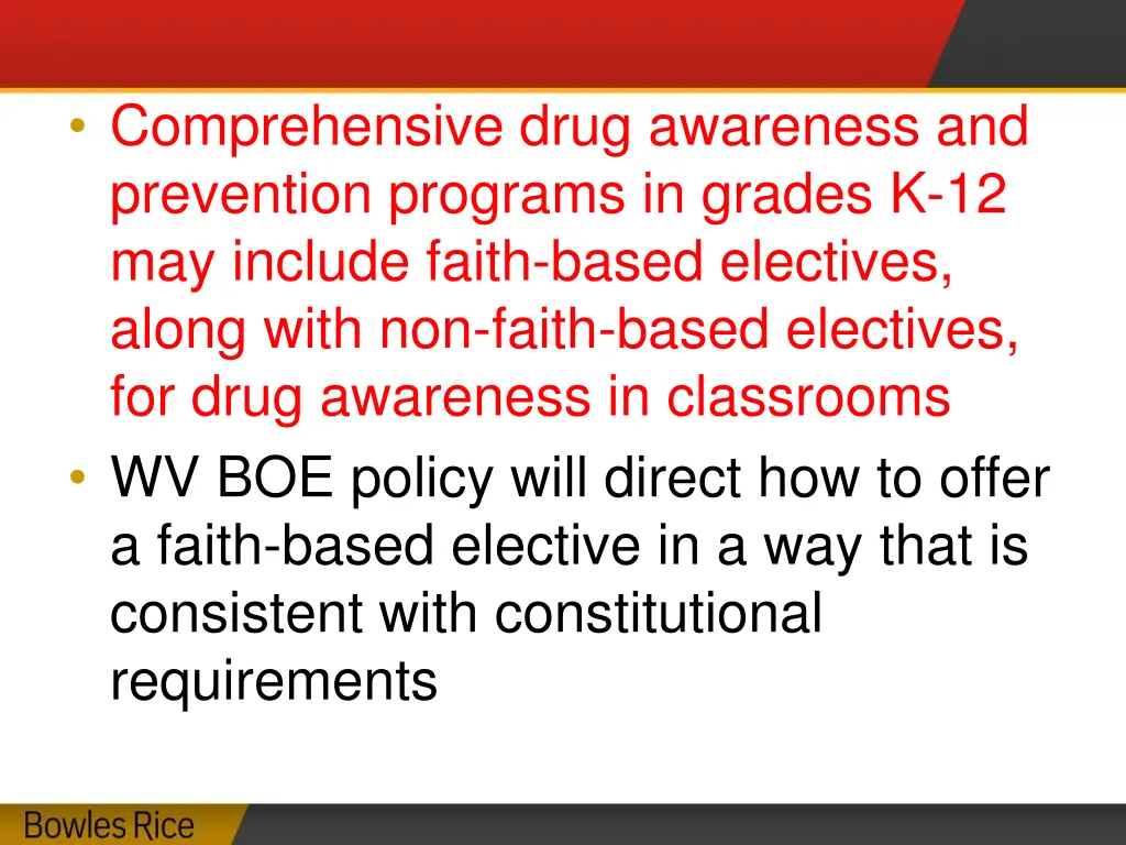 comprehensive drug awareness and prevention