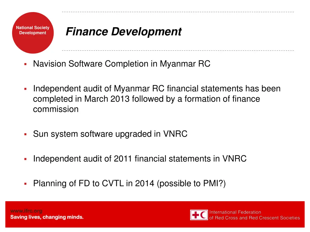 finance development