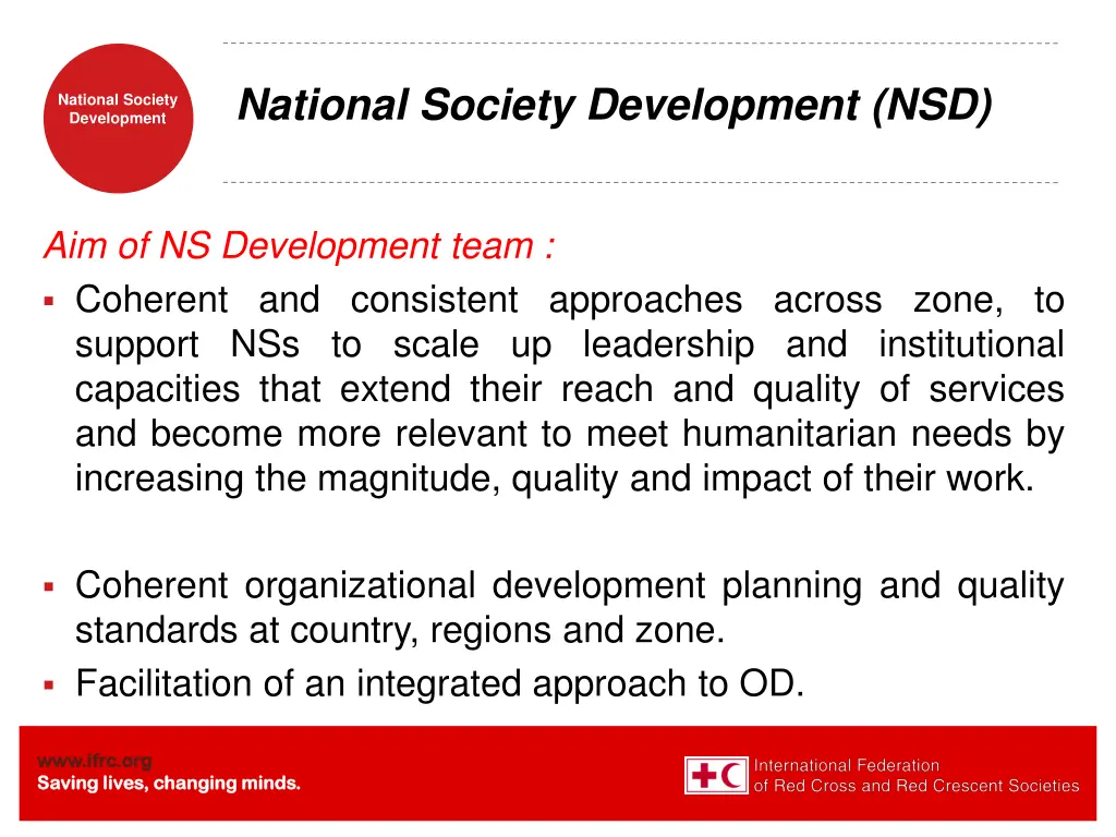 national society development nsd