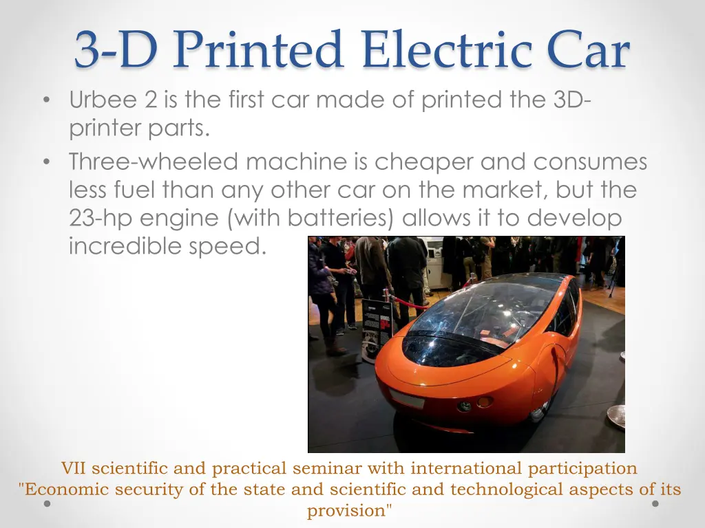 3 d printed electric car urbee 2 is the first