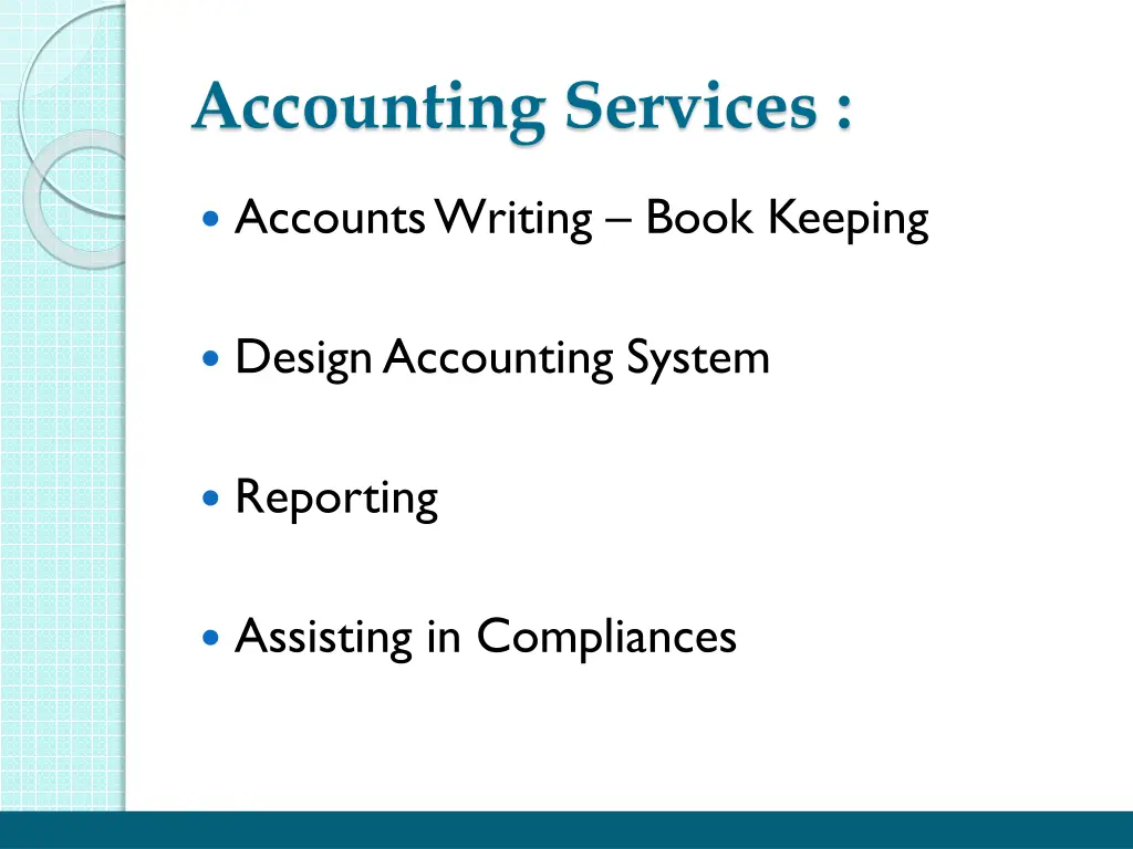 accounting services