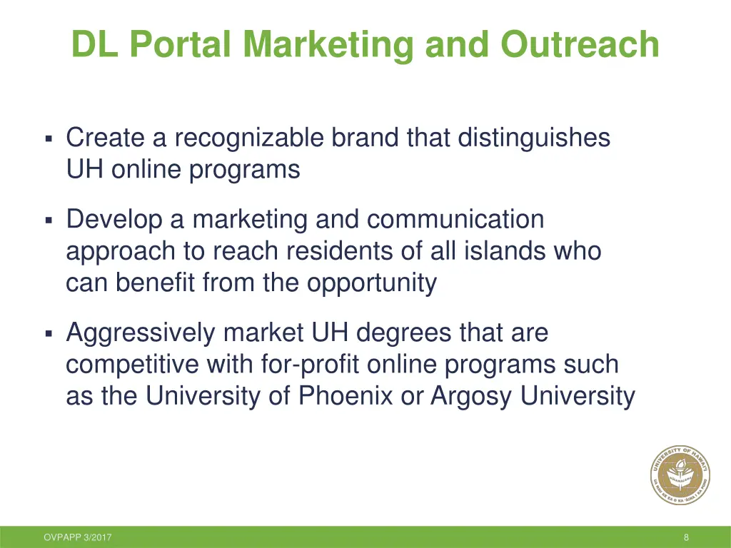 dl portal marketing and outreach